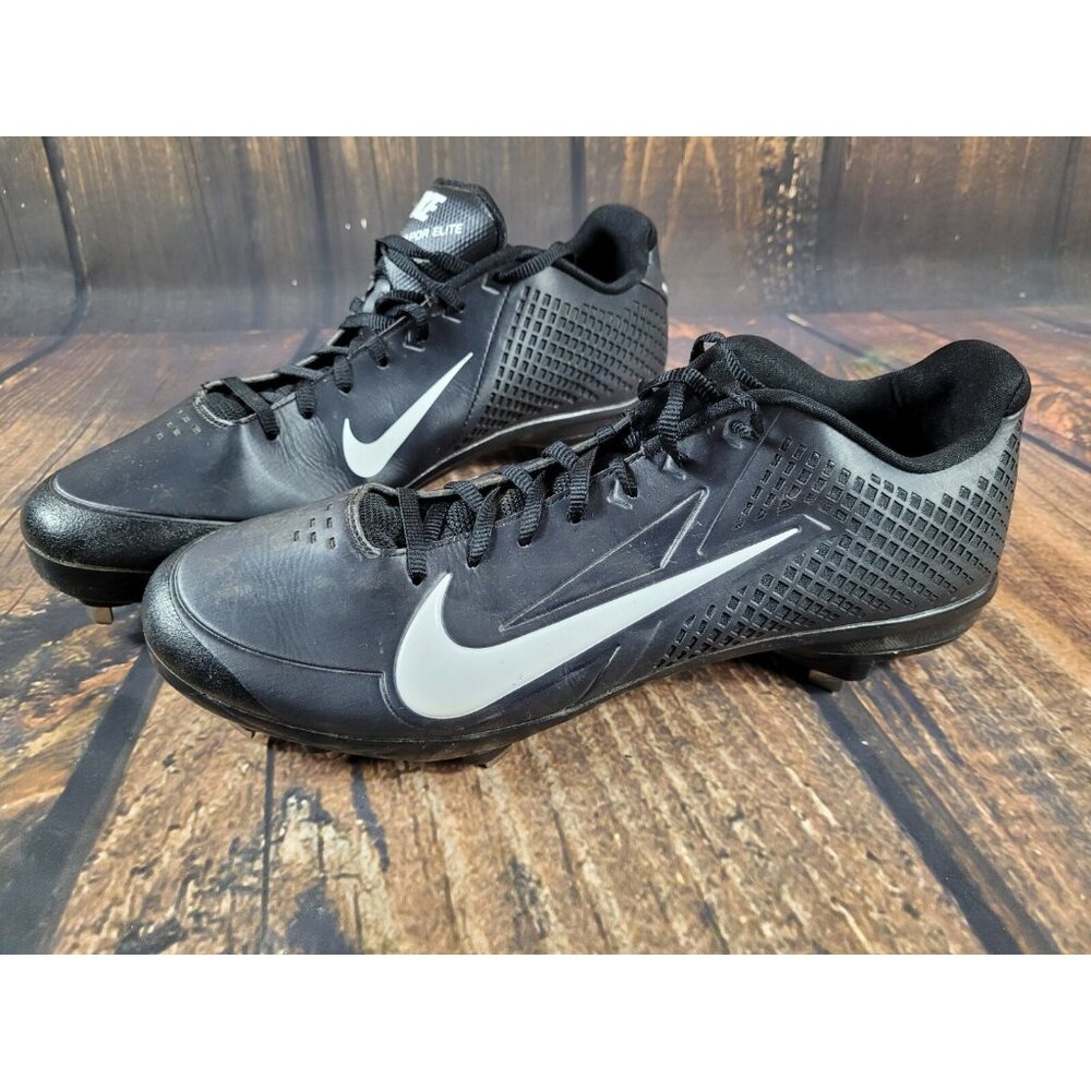 Nike Zoom Vapor Elite Baseball Metal Spikes Men Size 13 US (538553-010) VGUC